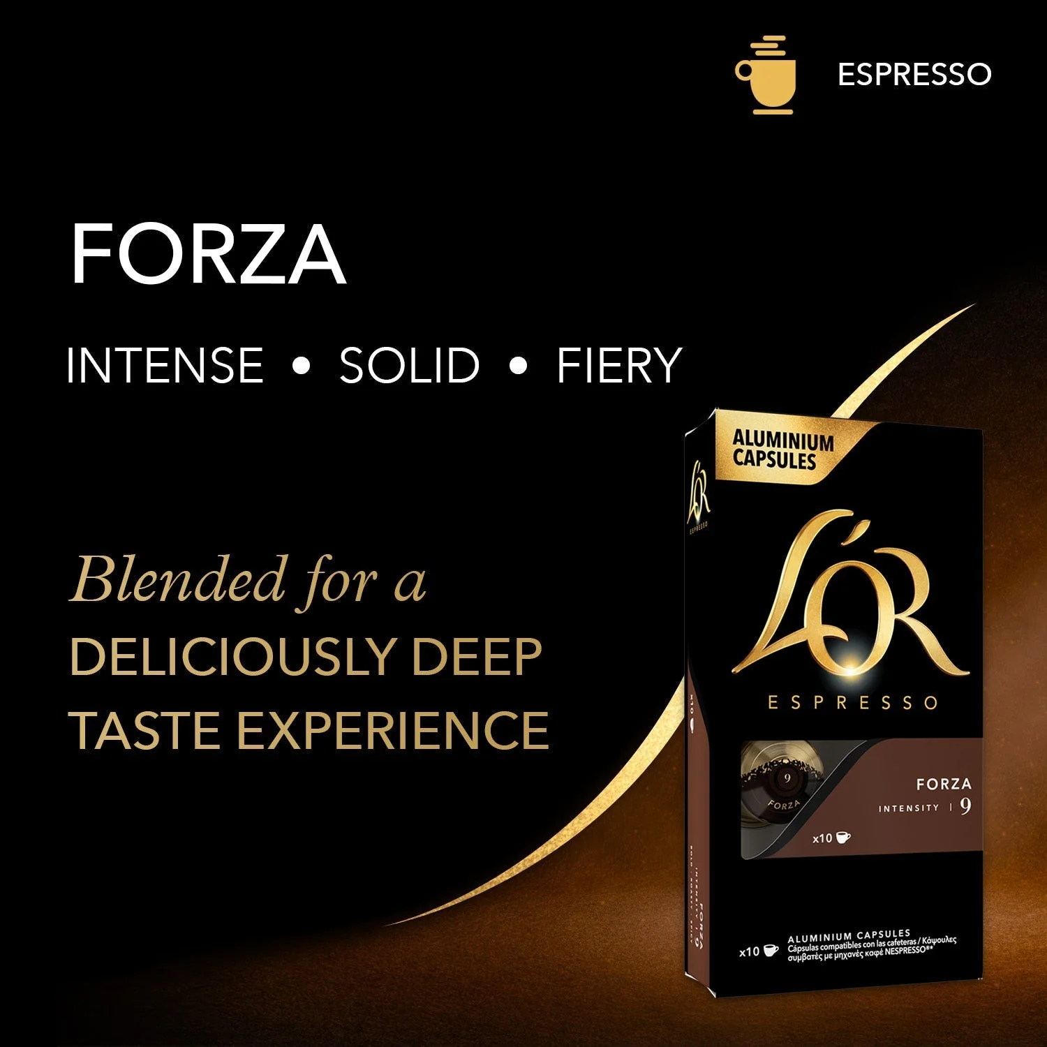 L'OR Forza Espresso Capsules