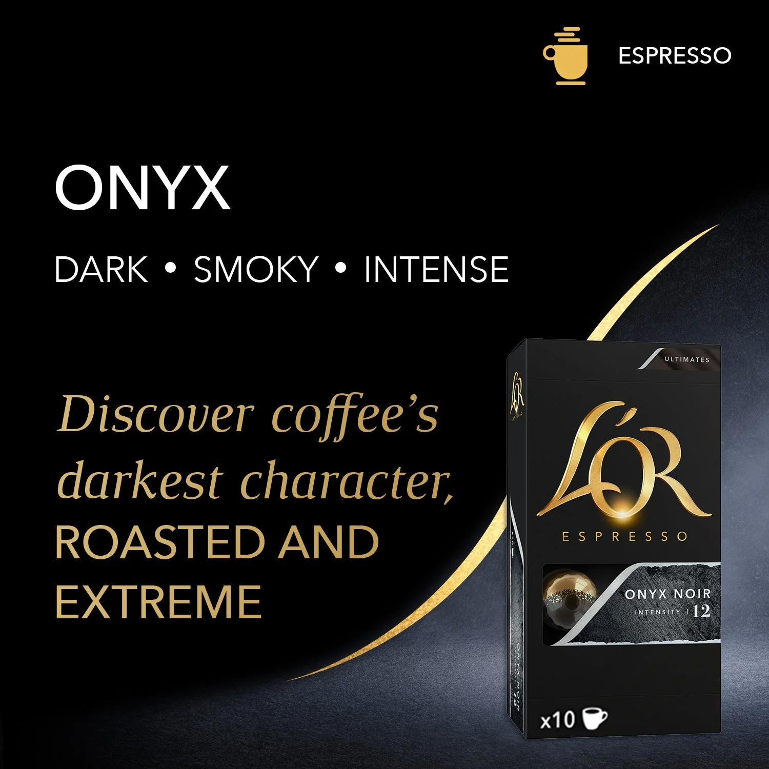 L'OR Onyx Espresso Capsules